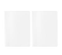 DOITOOL 2 Pcs Inserts pour Portefeuille Plastique Léger et Sûr, Titulaire de Carte de Crédit 10 Pages 20 Emplacements et 10 Pages 10 Emplacements, Réutilisables pour Porte-Cartes