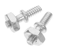 DOITOOL 2 pièces Accessoires Tronçonneuse Écrous et Goujons de Guide Chaîne Compatibles Durables pour Maintien Stable et Remplacement Facile