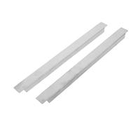 DOITOOL 2 Pièces Barres D'adaptation en Acier Inoxydable Argentées Cuisine de Restaurant, Séparateurs Polyvalents et Faciles à Utiliser, Accessoires pour Bacs à Vapeur