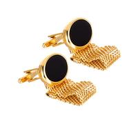 DOITOOL 2 Pièces Boutons Métalliques Décoratifs Ovales Dorés pour Manteaux et Couture Boutons Étoffe Élégants et Lumineux pour Vêtements et Accessoires