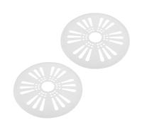DOITOOL 2 pièces Capuchon de Sécurité pour Essoreuse de Machine à Laver Lot de Protection Durable pour Sèche Linge et Essoreuse Compatible avec Divers Modèles Diamètre
