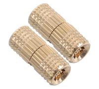 DOITOOL 2 pièces Charnières Invisibles Laiton pour Armoires Lot de Charnières Cachées pour Boîtes à Bijoux et Écrins Ouverture Large et Silencieuse Intégration Discrète et Durable