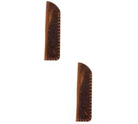 DOITOOL 2 Pièces Couvercle De Stylo en Cuir Authentique Trousse Poche Plumier Stylo Sacs Étui à Stylo Unique Porte-Stylo Journal Piste De Stockage De Stylo Sac De Porte-Stylo Manches Peau