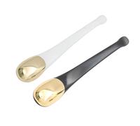 DOITOOL 2 Pièces de massage Crème des yeux masseur cuillère de maquillage light lumière cuillère à masque facial soins de la peau diluer crème contour des yeux tuyau