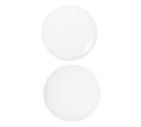 DOITOOL 2 pièces Diffuseur LED pour Ampoule Cache Ampoule PC Incurvé avec Fixation Protection Buée et Diffusion Uniforme Compatible Lampes à Globe pour Éclairage Intérieur