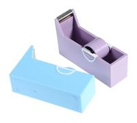 DOITOOL 2 Pièces Distributeur de Ruban Adhésif Portable pour Faux Cils en Métal et Abs, Coupe Précise et Rangement Facile, pour Maison et Boutique de Maquillage