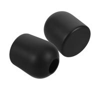 DOITOOL 2 Pièces Flacon Diffuseur en Verre 300ml, Flacon Diffuseur D'huile Parfumée, Noir, Bocal Décoratif pour Aromathérapie, pour Petites Pièces et Salle de Bain