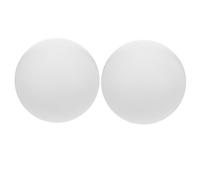 DOITOOL 2 Pièces Globe Lamp Shade Replacement Acrylic Milk Sphere Lampshade For Pendant And Wall Light Fixtures Soft Diffused Lighting With Easy Installation And Stylish Design