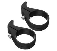 DOITOOL 2 Pièces Guide-chaîne Vélo Pliant Noir en Plastique, Stabilisateur | Fixation Rapide sans Outil, Maintien Fiable pour Dérailleurs, Adapté aux Parcours Urbains et Chemins Gravel