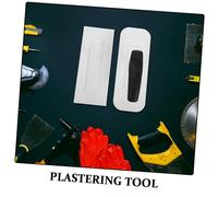DOITOOL 2 Pièces Kit de Taloche Plastique pour Enduit Mural Outil Plat de Finition pour Décoration Artistique des Murs et Facile à Utiliser pour Débutants et