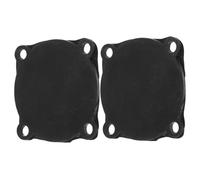 DOITOOL 2 pièces Lot de Coussinets Caoutchouc pour Interrupteur de Compresseur Air Joints Étanches Forme de Tortue Protection Du Manocontact Compatibles avec Accessoires Compresseur Air
