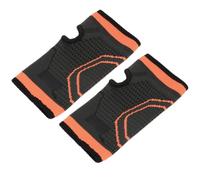 DOITOOL 2 Pièces Manchon de Protection pour Poignet en Nylon Compression Respirante, pour Badminton et Running, Support Confortable pour Famille et Collègues
