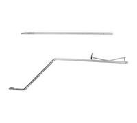 DOITOOL 2 Pièces Mât de Lampe de Camping Extensible Argenté, Acier | Installation Rapide, Structure Modulaire Portable, Clip pour Douilles, pour LED Lanternes, Tente, Voyages