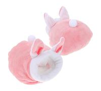 DOITOOL 2 pièces Nid Ange Cosy pour Petits Animaux Nid Hamster Hiver Chaud Coton pour Hérissons et Petits Rongeurs Lit Douillet Portable et Isolant