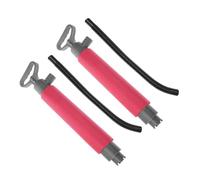 DOITOOL 2 Pièces Pompe de Cale Manuelle pour Kayak et Bateau, Tuyau | Pompe Portable à Main, Extraction Rapide sans Alimentation, Poignée Ergonomique, Plastique Eva, Usage Nautique