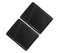 DOITOOL 2 pièces Porte-Cartes Adhésif Cuir PU pour Téléphone Portable Lot de Porte-Cartes Crédit Fin et Pratique à Coller Au Dos du Téléphone Compatible Plupart des Smartphones