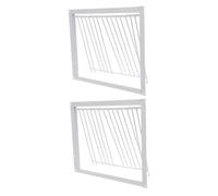 DOITOOL 2 pièces Porte de Cage à Oiseaux Résistante pour Pigeons Course et Sauts Porte Renforcée pour Volière et Accessoires Pigeon