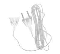 DOITOOL 2 pièces Rallonge LED Lot Câbles Extension pour Guirlandes Lumineuses Intérieur Extérieur et Résistante Aux Usures pour Décoration Fête Noël