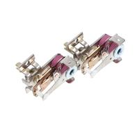 DOITOOL 2 pièces Régulateur de Température Électrique Mécanique Réglable pour Chauffage Accessoires de Contrôle et Remplacement pour Radiateur avec Protection la Couleur Couleur Aléatoire