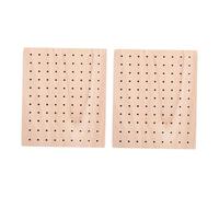 DOITOOL 2 pièces Socle Bois pour Poupée Argile Base de Modelage Poterie Support Stable pour Séchage et Présentation Lot pour DIY Léger
