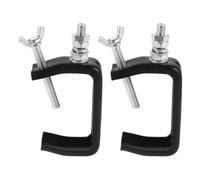 DOITOOL 2 Pièces Stage Light Hook Pince de Fixation pour Structures Lumineuses en Fer, pour Lampes LED et Moving Head Lamp, Truss 30-40mm, Hôtels et Centres Commerciaux