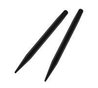 DOITOOL 2 Pièces Stylet pour Tableau Interactif Magnétique Noir Double Pointe 10mm et 2.5mm en Plastique Portable pour Démonstrations Client et Formation