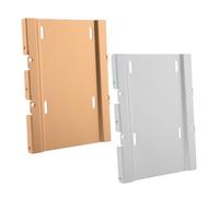 DOITOOL 2 Pièces Support de Disque Dur Alliage Daluminium Adaptateur pour Baie Pc Montage Arrière Stable et Dissipateur Thermique Compatible SSD et pour Ordinateurs de Bureau