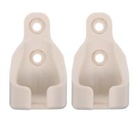 DOITOOL 2 Pièces Support de Montage pour Store Enrouleur en Plastique Beige Protection UV et Réglage Flexible, pour Jardin et Balcon