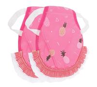 DOITOOL 2 pièces Tablier Poule avec Sangle Élastique et Motif Selle de Poulet Ajustable Protection des Plumes pour Poules et Volaille