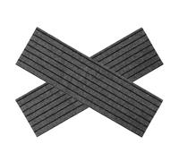 DOITOOL 2 Pièces Tapis Escalier Antidérapant Extérieur Autocollant Protection Marche Sécurité Commerces Résistante Usure