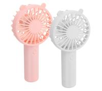 DOITOOL 2 Pièces Ventilateur USB Portable Mini, 3 Vitesses, 7 Pales,