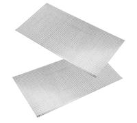 DOITOOL 2 rouleaux Autocollants Mosaïque Miroir Argentés DIY Autoadhésifs pour Décoration Cuisine Salle de Bain et Projets Artisanaux