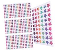 DOITOOL 20 feuilles Autocollants Penta Grames Autocollants Récompenses Étanches Auto Adhésifs pour Enseignants Pack Stickers pour de Noël Invitations et Tableaux de Récompense