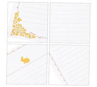DOITOOL 20 feuilles Papier à Lettres Vintage Épais avec Bordure Papier à Écrire Décoratif pour Invitations et pour et Pratiques