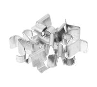 DOITOOL 20 pièces Clips de Support Étagère Acier Inoxydable Lot pour Armoires et Étagères Clips Robustes Universels pour Rangement et Affichage