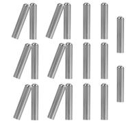 DOITOOL 20 Pièces Embouts de Lacets en Métal pour Chaussures, Accessoires DIY Faciles à Installer, Conseils pour Fabriquer Soi-même Ses Lacets, Réparation Solide