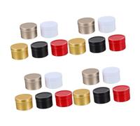 DOITOOL 20 Pièces Set de Boîtes pour Bougies Rangement Bonbons et Thé Coffret Cadeau Noël Contenant Compact pour DIY Cosmétiques et Petits Objets