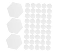 DOITOOL 200 Pièces Hexagon Quilting Template Set DIY English Paper Piecing Stencils For Beginners Accurate Patchwork Quilting Papers For Creative Sewing Crafts