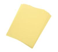 DOITOOL 200 Pièces Papier Jaune Clair Papier Multi-usage Lisse pour Impression Copie et Écriture Compatible Imprimantes pour Rapports Contrats et Loisirs Créatifs