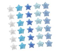 DOITOOL 200 pièces Papier Origami Étoiles Scintillantes Dégradé Bleu Couleurs pour DIY Loisirs Créatifs Bricolage Décorations Fête Artisanat