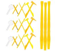 DOITOOL 21 Pièces Outils De Creusement Jouets Petite Brosse Outils À Main Ciseau Marteau D'Excavation pour Enfants Excavation Archéologie Jouets