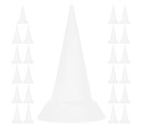 DOITOOL 24 Pièces Échasses en Oxyde D'aluminium Blanc pour Poterie, Supports Résistants aux Hautes Températures, Accessoires Sûrs pour Projets de Poterie et Cuisson Céramique