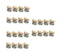 DOITOOL 24 Pièces Ornements Résine Vintage pour Jardin de Fée Décor de Paysage Miniature pour Décoration de Bureau et Scène de Jardin