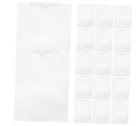 DOITOOL 24 pièces Pochette Plastique Transparente Dossier Document Réutilisable PP Résistant Protège-documents Léger et Anti-déchirure Fourniture de Bureau Polyvalente pour Rangement et