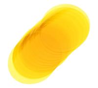 DOITOOL 25 Pièces Film Correcteur de Lumière Jaune Autocollant en Pet pour Projecteurs et Éclairage D'ambiance, Haute Transmission, Installation Facile pour Décoration DIY