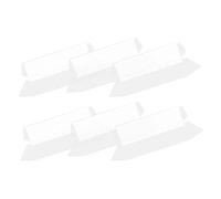 DOITOOL 25 Pièces Onglets de Dossier Suspendu Plastique Transparent Lot de Étiquettes pour Fichiers Identification Rapide pour Étudiants et Enseignants