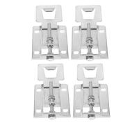 DOITOOL 2paires Crochet De Levage Pour Hotte De Cuisinière Support Réglable Plaque De Suspension Flottante Montage Facile Usage Cuisine
