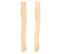 DOITOOL 2pcs Hickory Bois de Remplacement Poignée pour Hache de Camping Poignée de Remplacement Hickory Hatchet Hache