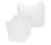 DOITOOL 2pièces Boîtes De Rangement Transparentes Pour Réfrigérateur Bacs à Légumes Organisateurs De Nourriture Lot Pour Maison