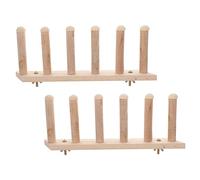 DOITOOL 2pièces Échappement Mural pour Chat Étagère Murale Bois Marches Murales pour Chat Mobilier Mural Intérieur